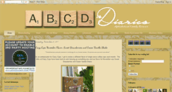 Desktop Screenshot of abcd-diaries.com